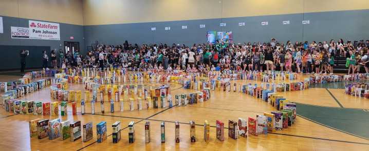 San Tan Charter School holds cereal drive for House of Refuge
