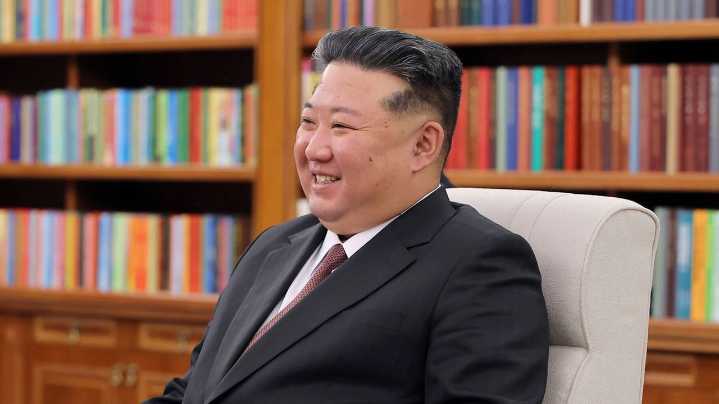 North Korea says it has raised a capsized destroyer upright as it continues repair