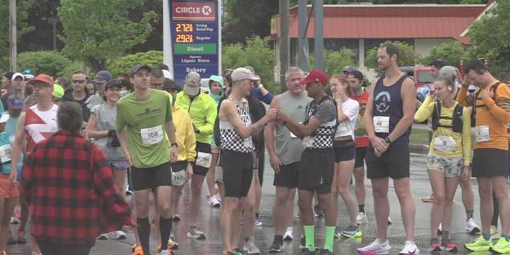 Hundreds run in Great Bangor Marathon and Half
