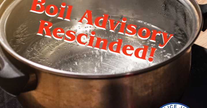 A voluntary boil advisory for residents along Flournoy Lucas Road is lifted