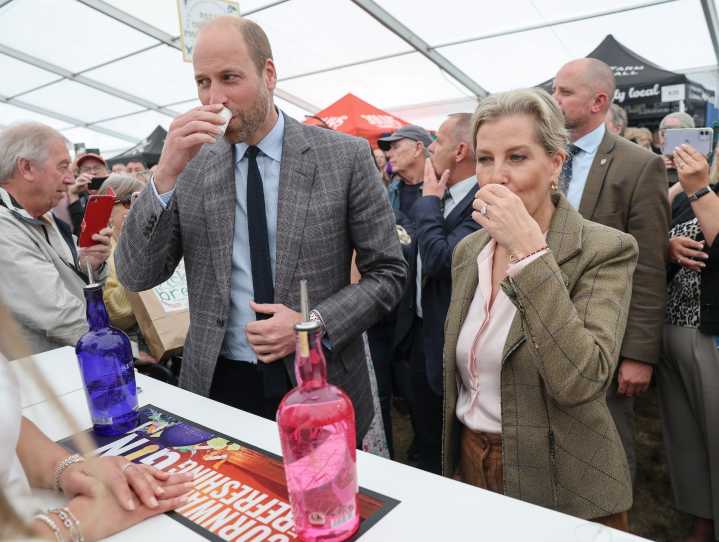 Prince William’s Expression After Taking a Shot Proves Royals Are Relatable