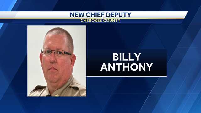 Cherokee County Sheriff's Office names new chief deputy