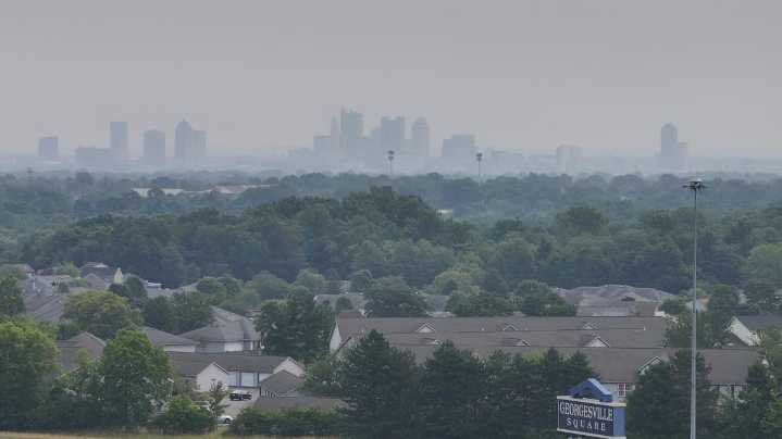 Central Ohio under Air Quality Alert due to Canadian wildfire smoke