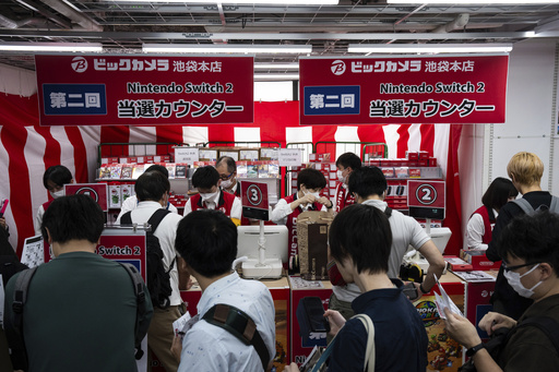 Nintendo Switch 2 launch draws eager fans
