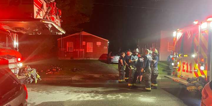 Man displaced after fire at Nashville quadraplex