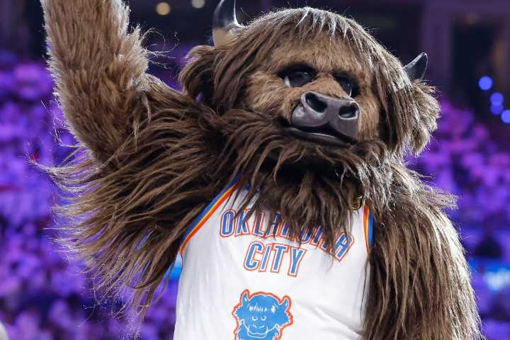Who Is OKC’s Mascot? Salary, History, & More About Rumble Here is everything you need to know about Rumble the Bison - the Oklahoma City Thunder's iconic mascot including his salary, origins, and more
