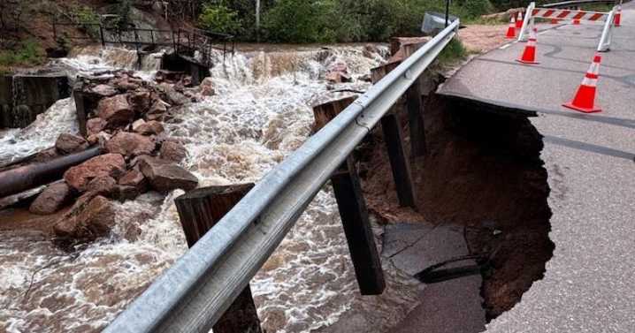 North Cheyenne Cañon Road closed for 'significant' washout