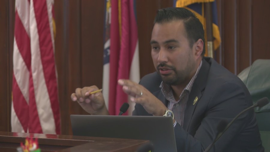 Legislator Manny Abarca pleads not guilty to domestic battery charges in Johnson County
