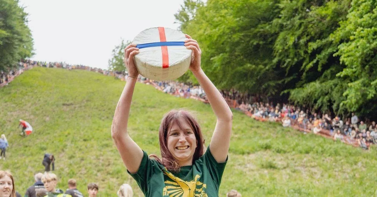Gloucestershire Cheese Rolling winner reveals what she did with the cheese