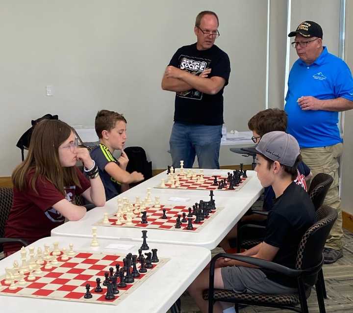 Young masters take their chess seriously