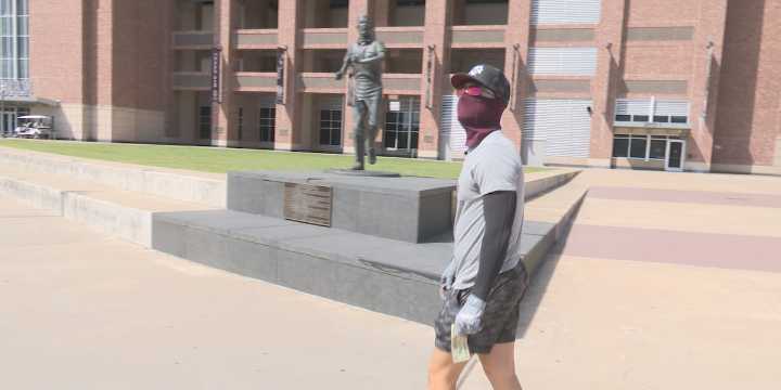 Mystery man posts videos leaving money around Texas A&M University