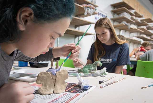 Summer camp season gets underway at the Averitt Center