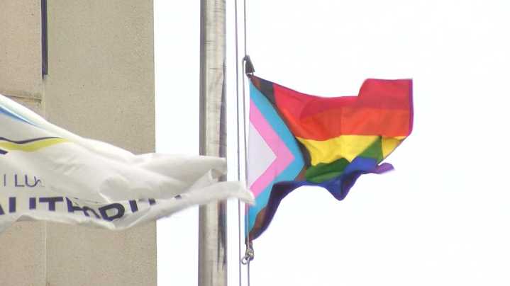 'This is about belonging': Toledo raises Pride flag for 8th year to celebrate, support inclusion