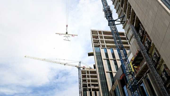 Construction on $4.3B downtown IU Health hospital complex nears halfway mark