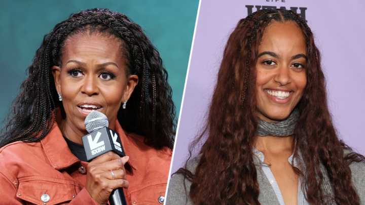 Michelle Obama Reacts To Malia's Name Change For Directorial Debut