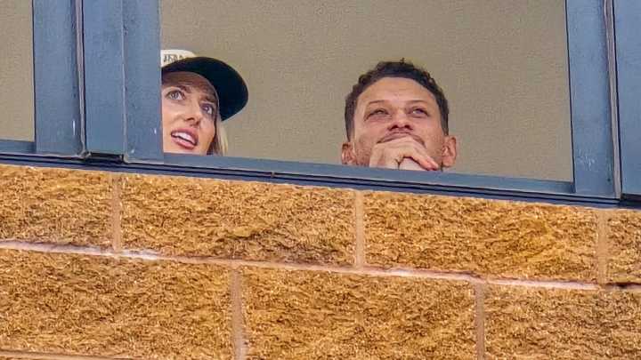 Look who made it! Patrick Mahomes in OKC for Texas Tech vs Texas in WCWS