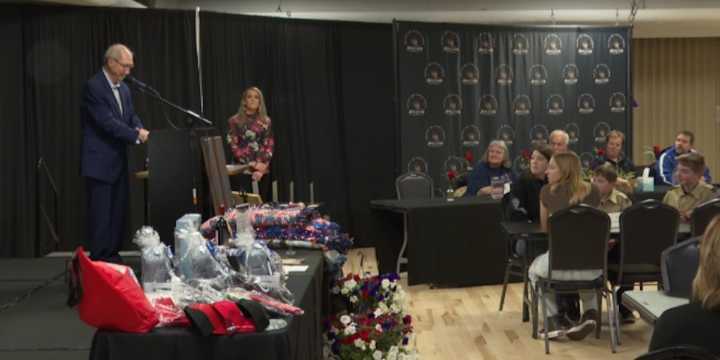 Wallace family recognized with Spirit of Excellence Award