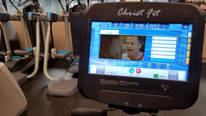 New Exercise Bike Forces You To Watch Christian Movies Until You Hit Your Calories Goal