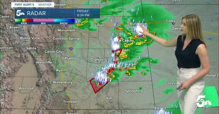 Saturday will be mostly dry and sunny in southern Colorado