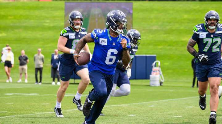 As Milroe learns, there’s no QB competition for Seahawks