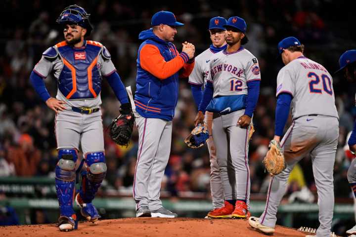 Mets taxed bullpen shows against Dodgers