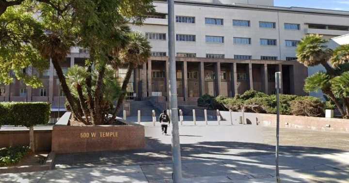 LA County workers gather in Downtown demanding contract negotiations