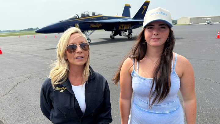 LexCare Hearing 'Key Influencer' flies in Navy Blue Angels jet