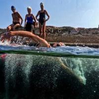 'The sea rejuvenates you': Cuban seniors defy aging by diving in