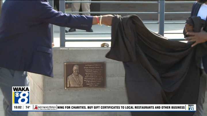 Late Montgomery County Commission Chairman Elton Dean honored at Montgomery Whitewater
