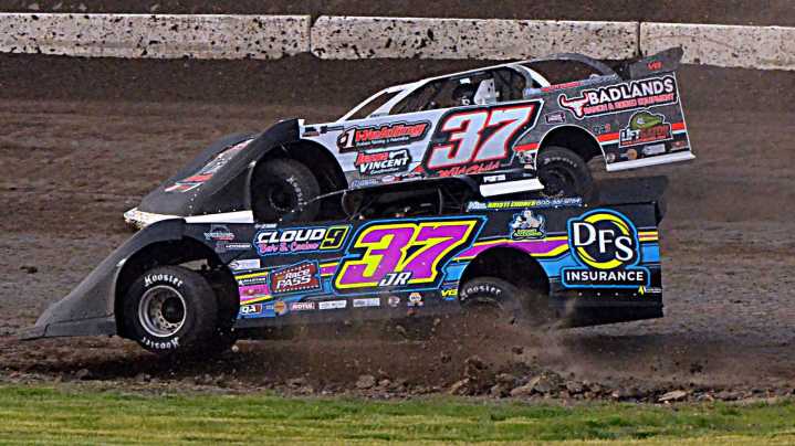 Area stock car racing feature Late Model Challenge Series events at two tracks