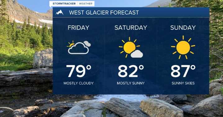 Weather Forecast: Warm weather into the weekend
