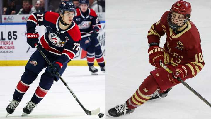 Misa, Hagens confident about jump to League next season, prospects tell 'NHL Draft Class' podcast