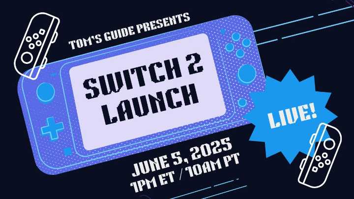Nintendo Switch 2 launch LIVESTREAM! Hang out while we test accessories, race in Mario Kart World, and answer your questions