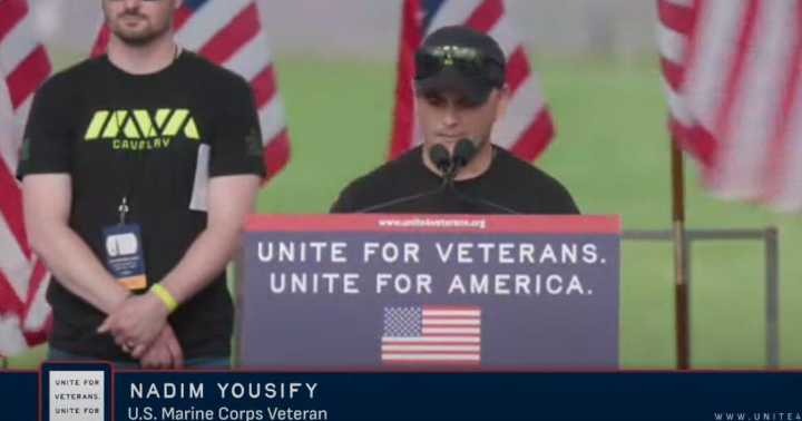 Veterans push back on cuts to VA at the National Mall in Washington