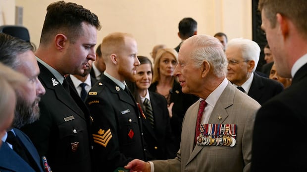 In Italy, a Canadian has a 'very humbling experience' meeting with King Charles