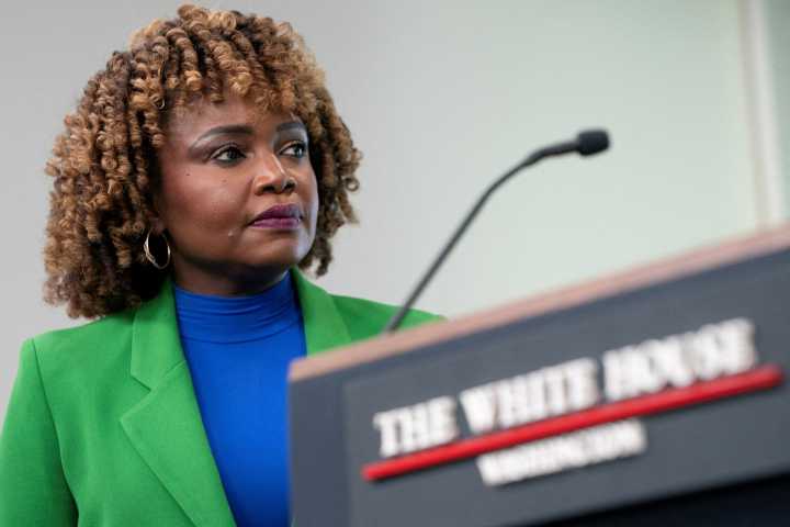 Karine Jean-Pierre leaves Democratic Party after serving in 'broken White House'