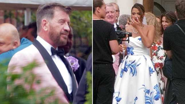 Strictly star Nick Knowles, 62, marries Katie Dadzie, 34, in lavish six