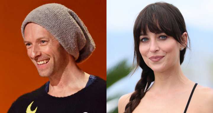 Chris Martin Continues to Promote Ex Dakota Johnson’s New Movie ‘Materialists’ After Reported Breakup 