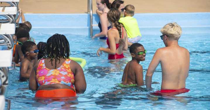 Pool is open for cooling off, swim lessons in Tallassee