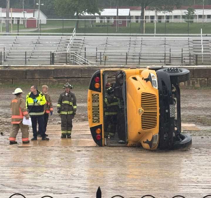 Fairfield County – Berne Union Leads County-Wide Mock School Bus Rollover...