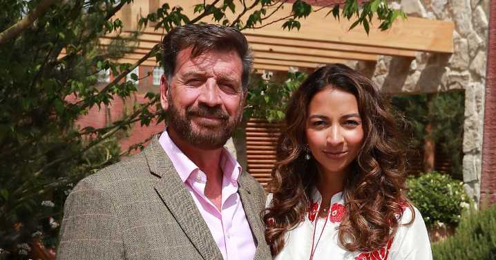 DIY SOS star Nick Knowles marries Katie Dadzie in stunning wedding