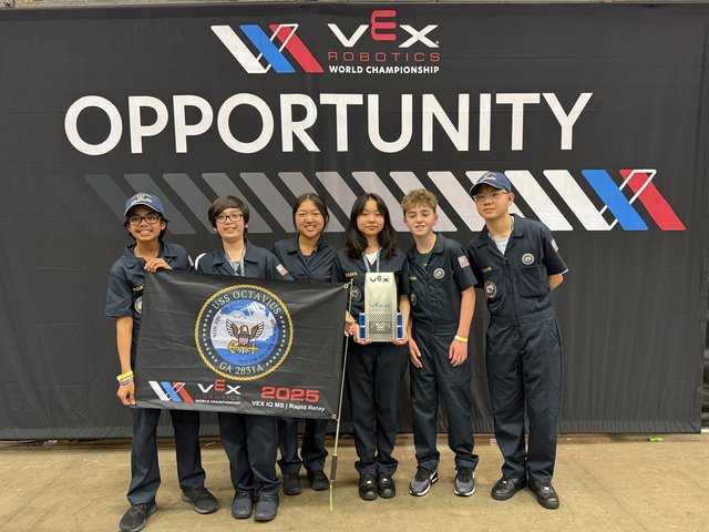 This Forsyth County robotics team brought home an international award