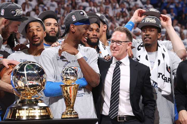 Tracing the Thunder's rise back to a 2007 trade Sam Presti made with Steve Kerr