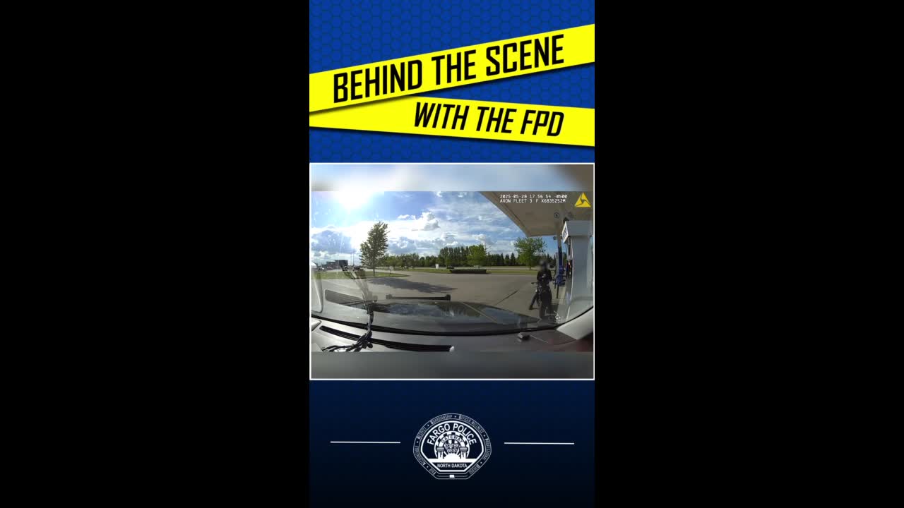 WATCH: Fargo Police arrest motorcyclist for reckless driving, endangerment