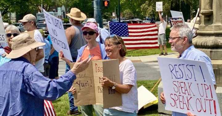 Protest held after ICE detention in Ballston Spa
