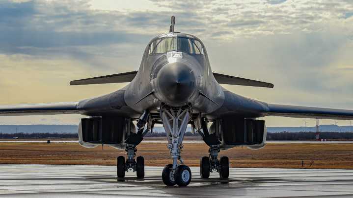 U.S. Air Force Celebrates Four Decades of B-1B Lancer Bomber At Dyess AFB