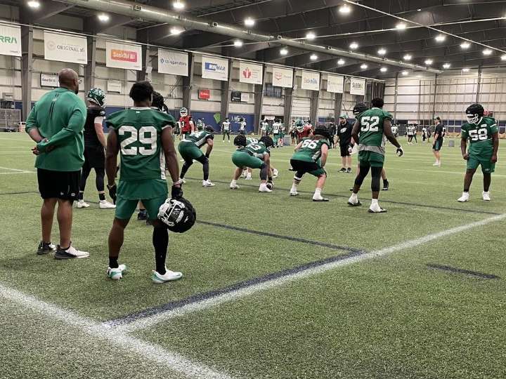 Injury update as Roughriders return to practice ahead of Week 2 matchup in Hamilton