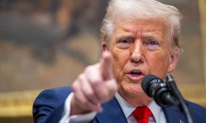 Donald Trump bans travel from 12 countries to the US as he warns against threat from 'foreign terrorists'