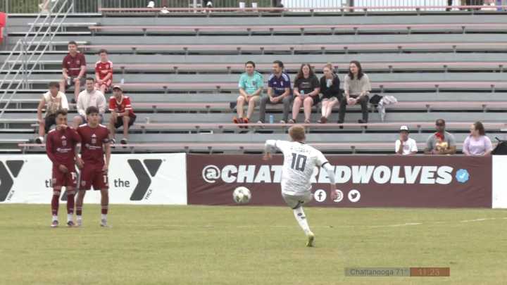 Chattanooga Red Wolves Rally in 2-1 win over Portland