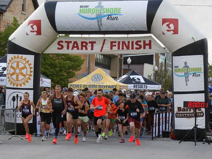Rotary Huron Shore Run sets a new pace in Southampton
